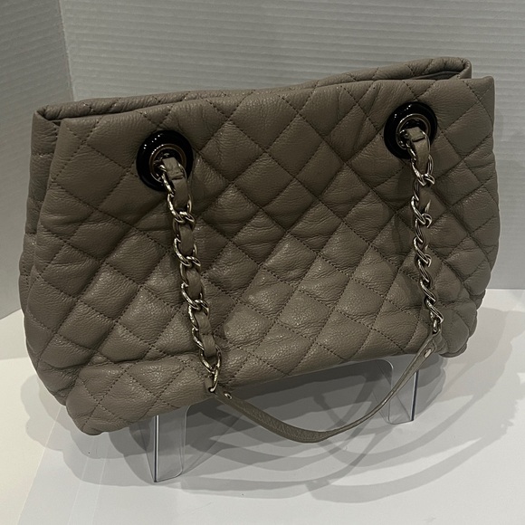 Kate‎ Spade Quilted Leather Tote Bag - Taupe - Picture 4 of 13